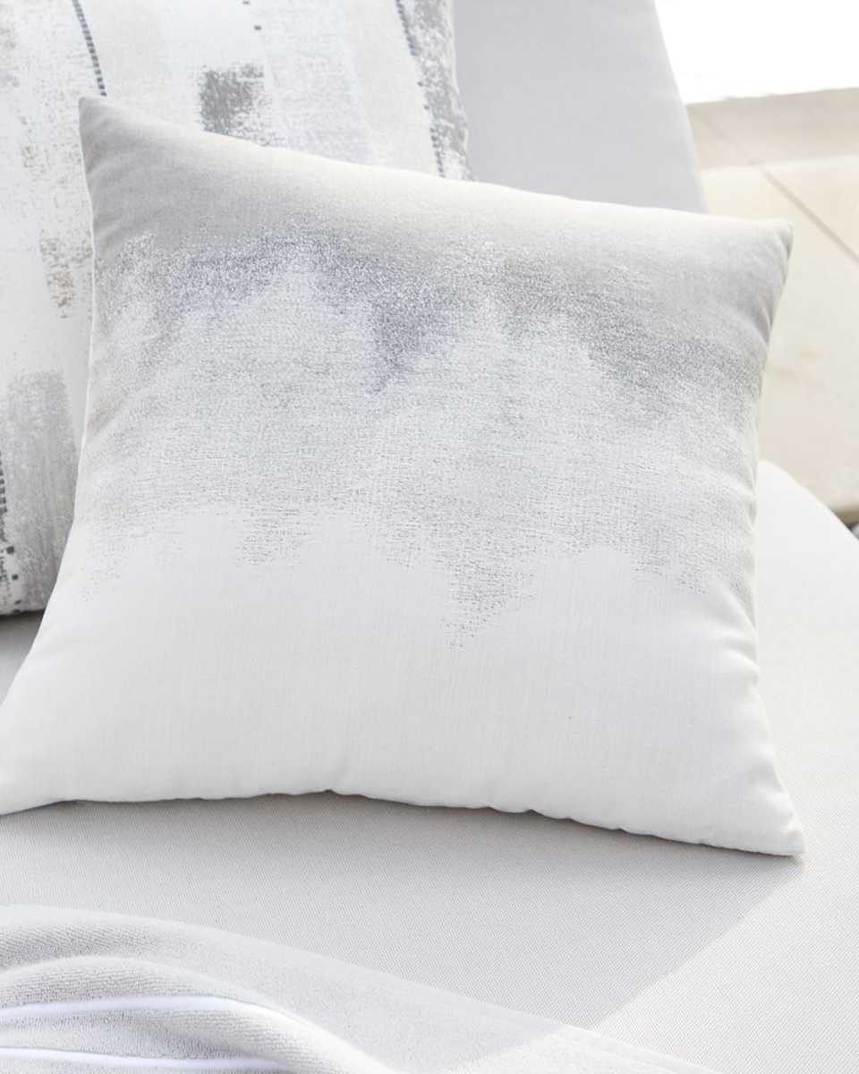 Artful Sunbrella Pillow, Charcoal